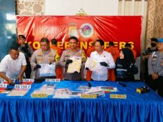 5 Tersangka Peredaran Narkoba diringkus Polres Bandarlampung