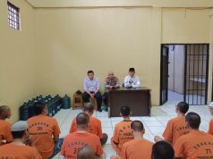 Sattahti Polresta Tangerang Rutin Memberikan Siraman Rohani Kepada Tahanan