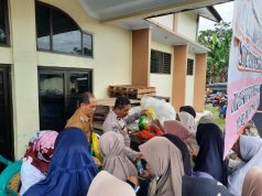 Operasi Pasar Beras Bersama Satgas Pangan di Daerah Hukum Polresta Serkot