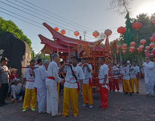 Polisi Kawal Perayaan Cap Go Meh di Kota Bitung