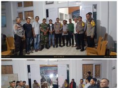 Polres Dharmasraya Amankan Penghitungan Surat Suara Terakhir di PPK Pulau Punjung