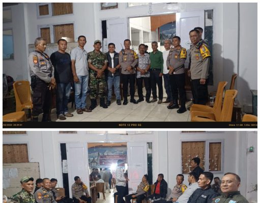 Polres Dharmasraya Amankan Penghitungan Surat Suara Terakhir di PPK Pulau Punjung