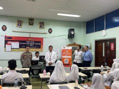 Pusinafis Bareskrim Polri Sosialisasikan Aplikasi AK23 di Sekolah