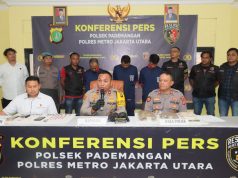 Tiga Pengedar Narkoba di Tiga Lokasi Berbeda diringkus Polsek Pademangan