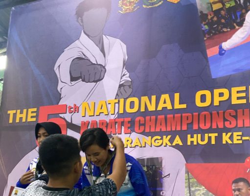 Anggota Polwan Polres Wonogiri Bripda Laila Raih Juara Nasional Karate Putri Kejuaraan Karate Kostrad