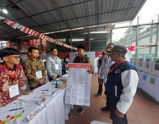 Tinjau TPS Khusus Rutan Depok, Wakil Wali Kota: Pemungutan Suara Berjalan Tertib