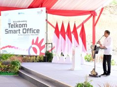 Groundbreaking Telkom Smart Office, Presiden Jokowi: Tingkatkan Konektivitas Digital di IKN