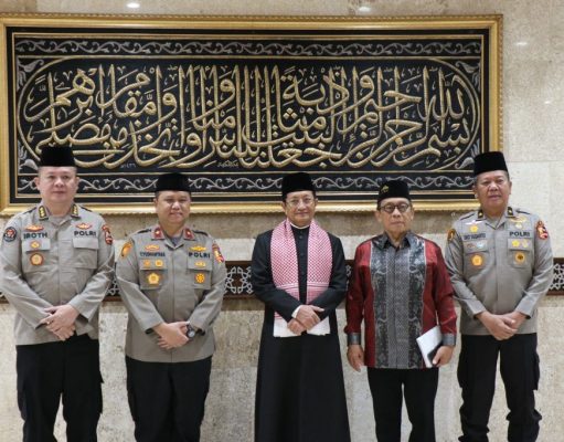 Imam Besar Masjid Istiqlal KH Nasaruddin Umar Menerima Tim Ops NCS