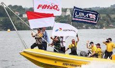 Kibarkan Bendera Merah Putih Flag Parade, F1 Powerboat 2024, Resmi Digelar