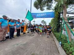 Bang Imam Lepas Lomba Lari Fun and Run Kecamatan Tapos