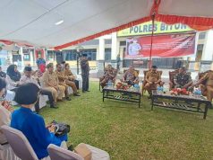Polres Bitung Silaturahmi Bersama Pemerintah dan Tokoh Masyarakat