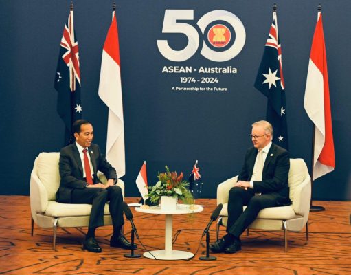 Presiden Jokowi Sampaikan Empat Poin Utama untuk Perkuat Kerja Sama Bilateral kepada PM Australia