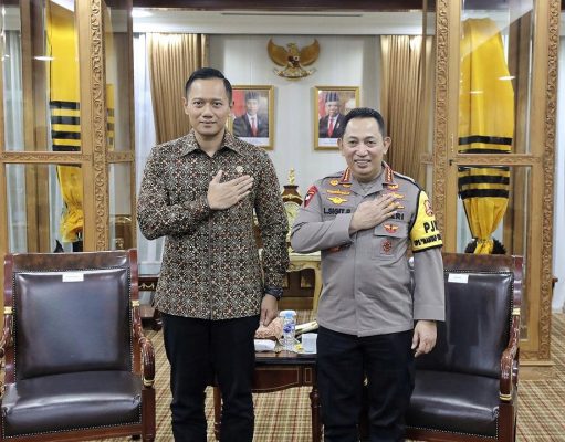 Menteri ATR dan Kapolri Perkuat Kerjasama dalam Penanganan Masalah Pertanahan