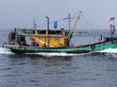 Diduga Lakukan Ilegal Fishing Polisi Tangkap Kapal Ikan Berbendera Malaysia