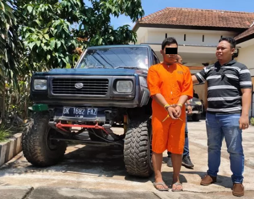 Residivis di Buleleng Kembali Curi Mobil, Kali ini di Dealer