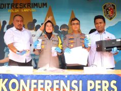 Ditreskrimum Polda Lampung Ungkap Kasus Peredaran Uang Palsu