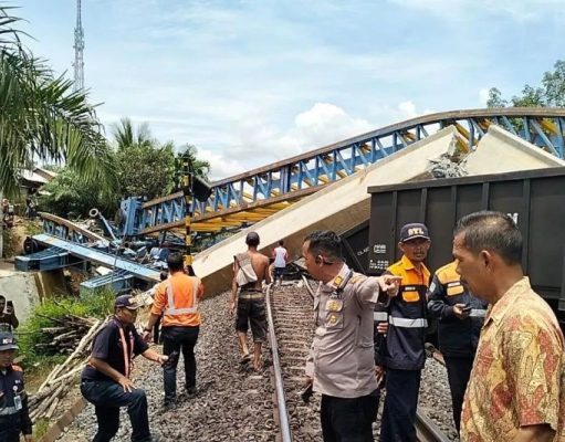 Penyebab Ambruknya Proyek Jalan Layang Ambruk di Bantaian Sumsel diungkap BBPJN