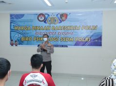 Biro Psikologi Polri Melaksanakan Pelayanan Psikososial di Rutan Bareskrim