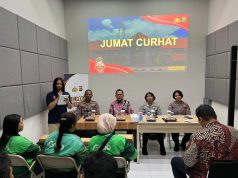 Jumat Curhat, Polda Bali Dengarkan Masukan Para Pelaku Transportasi Online Bali