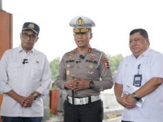 Kakorlantas Polri Bersama Menteri Perhubungan Meninjau Kesiapan Jalur Arus Mudik Provinsi Jawa Barat