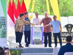 Presiden Jokowi Groundbreaking Astra Biz Center dan Nusantara Botanical Garden di IKN