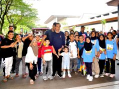 Edukasi Keberagaman Budaya Indonesia, Presiden Jokowi dan Ibu Iriana Ajak Cucu ke TMII