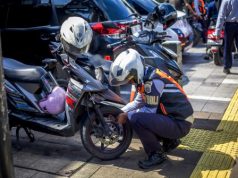 Parkir Sembarangan, 823 Sepeda Motor di Jaksel Disanksi Cabut Pentil