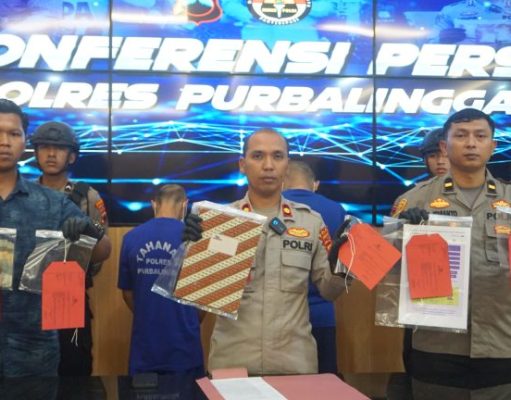 Dua Tersangka Kasus Judi Online diringkus Polres Purbalingga