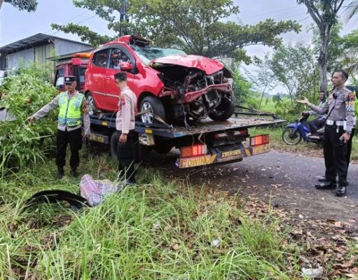 Kecelakaan Tunggal Mobil di Purbalingga, Pengemudi Meninggal Dunia