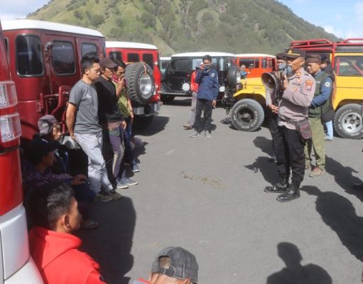 Polres Probolinggo Himbau Wisatawan Beretika dan Bijak Unggah Konten di Gunung Bromo