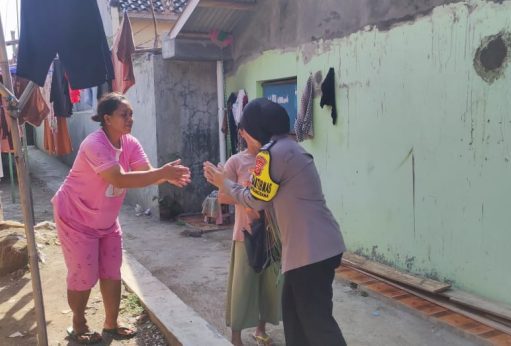 Polwan Bhabinkamtibmas Sambangi Warga Binaan untuk Mempererat Hubungan Emosional