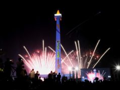 Pj Gubernur DKI Heru Budi Hartono dan Jajarannya, Menghadiri Malam Jaya Raya Puncak Acara HUT ke-497 Kota Jakarta.