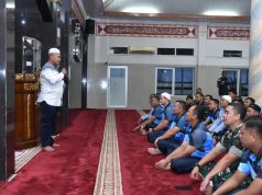 Untuk Meningkatkan Keimanan dan Ketakwaan, Personel Lanud Husein Sastranegara Melaksanakan Sholat Subuh Berjamaah