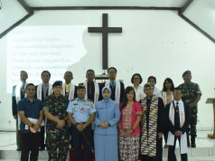 Kolonel Pnb Alfian Komandan Lanud Husein Sastranegara Kunjungi Gereja Oikumene