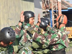 Lanud Husein Sastranegara Mendukung Kegiatan Penerbangan Latihan Praktis Siswa Jump Master Angkatan ke-27