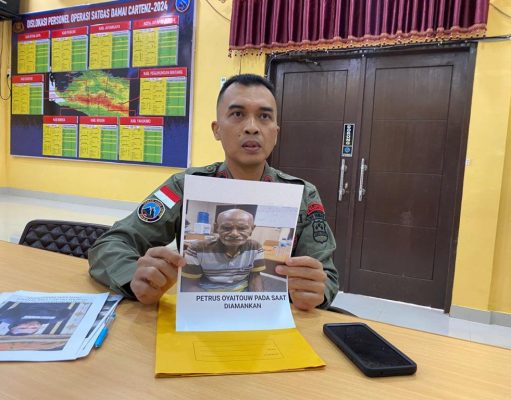 Tersangka Baru dalam Kasus Jual Beli Senjata Apil ditangkap Satgas Ops Damai Cartenz 2024