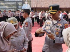 Polres Kotamobagu Lakukan Razia Ponsel Milik Personel
