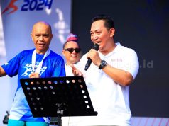 Kapolri Meriahkan Kemala Run 2024, Kapolri Bernyanyi dan Ucapkan Selamat kepada Peserta