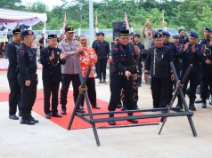 Dankorbrimob Polri Resmikan Mako Pasukan Brimob II di Kutai Kartanegara