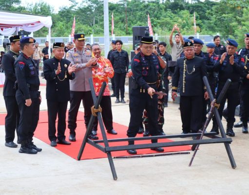 Dankorbrimob Polri Resmikan Mako Pasukan Brimob II di Kutai Kartanegara