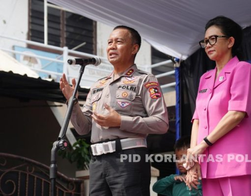 Korlantas Polri Gelar Baksos di Semarang