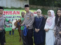 Sambut Idul Adha 1445 H, Setukpa Lemdiklat Polri Serahkan Kurban 56 Sapi dan 25 ekor Kambing
