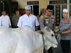 Sambut Idul Adha 1445 H, Kapolresta Manado Serahkan Hewan Kurban dana Tekankan Nilai Kepatuhan dan Moralitas dalam Peringatan Idul Adha