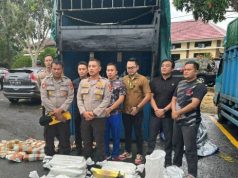 Polda Babel Gagalkan Penyelundupan 4 Ton Timah Ilegal