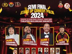 Sambut HUT Bhayangkara Ke-78, Mabes Polri Gelar Lomba Stand Up Comedy Kritik Polri