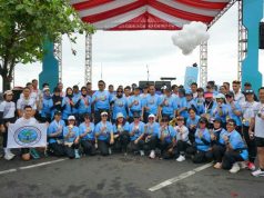 Sambut HUT Bhayangkara Ke-78 Kapolda Launching Bhayangkara Runners Polda Sulut, Wadah Pecinta Olahraga Lari