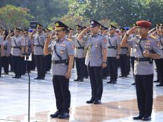 Sambut HUT Bhayangkara Ke-78, Jajaran Mabes Polri Ziarah ke TMP Kalibata
