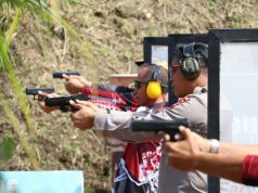 Sambut HUT Bhayangkara Ke-78, Polda Sulut Gelar Lomba Menembak Kapolda Cup