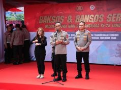 Sambut HUT Bhayangkara Ke-78 Kapolri Pimpin Pelepasan 315.718 Paket Sembako