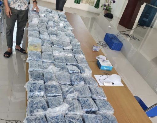 Dua Tersangka Penyelundupan Sabu Asal Malaysia Ditangkap